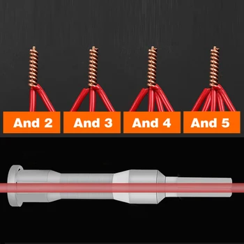 1tk 2~5 Auguga Universaalne Automaatsed Elektrilised Twist Kaabel Strippar Core Kit Elektrik Keerates Traat Koorimis Masin Käsi Tööriist