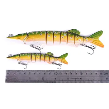 1tk Multi-Jagu Kalapüügi Peibutis 20cm 67.5 g Kalapüügi Raske Sööt Crankbait 4# Treble Hook Wobbler Bass Haug Kunstlik Swimbait