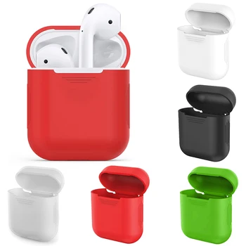 1tk Multi-värvi Silikoonist Naha Puhul Voor Apple Airpods Tõend Protector Kaas Anti-Verloren Traadita Bluetooth-Oortelefoon