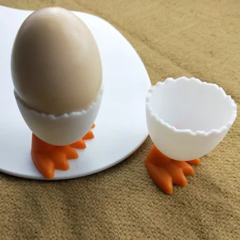 2 tk armas muna omanik cup seista plaat, koomiks ladustamise mini tööriistad Laps beebi Nõud köök vidinaid ja tarvikud cooking munad