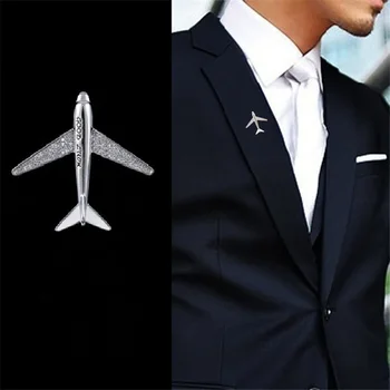 2020. Aasta Uus Sädelev Tsirkoon Lennuk Õhusõiduki Sõle Meeste Ülikond Sõle Pin-Kingitused Kvaliteetsed Naiste Sõrmed Prossid Ehted Mees