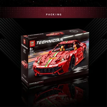 2021 STOCK 1:8 High-Tech Ferrari F12 KES 458 488 itaalia super racing sport auto Kiirus meister mudel ehitusplokid tellised mänguasjad
