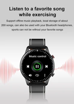 2021 Uus I15 Smart Watch Mehed Sport Bluetooth Kõne Südame Löögisageduse Wristbands Toetada MP3-Pleier Ühendada TWS Kõrvaklapid Kõlar