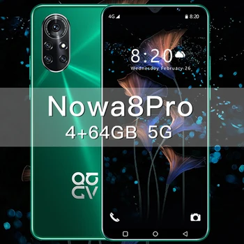 2021 Uus Nowa8 Pro Nutitelefoni 6.0 Tolline Full Screen Deca Core 6800mAh 12GB 512 GB 4G 5G Võrgu Ülemaailmse Versioon Mobiilne Telefon Huawe