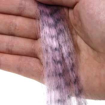 2tk zebra sünteetilised juuksed hallivõitu kiu sidumine haug paelte lennata sidumismaterjali buck saba merevees lepamaim lendab fiber