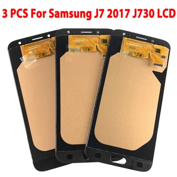 3 Töö/palju Incell Samsung J7 2017 J730FM J7 Pro J730GM LCD Ekraan Puutetundlik Assamblee Asendamine Digitizer