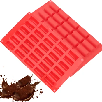 30 Augud Kook Šokolaadi Hallitus Magustoidud Koogid Hallituse Candy Bakeware DIY Küpsetamine Tools, Non-Stick Silikoon Ice Cube Hallituse Sahtel