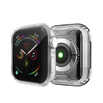 38/40/42/44mm Puhul Apple ' i Watch Band 3 Smart Watch Juhul Katta Pehme Selge Täis TPÜ Kaitsva Puhul Iwatch Seeria 1/2/3