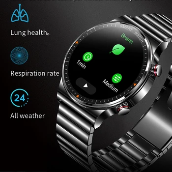 454*454 HD 1.39 tolline ekraan Smart Watch Mehed Bluetooth Kõne IP68 Veekindel muusika mängija link Bluetooth-peakomplekti Smartwatch Mehed