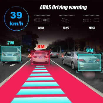 4G 12 Tolline Auto Rearview Mirror Stream Meedia Kriips Cam Dual 1080P Android Peegel Car Dvr kõrgetasemeline sõidukijuhi abisüsteem Super Öö GPS Navigation Registripidaja