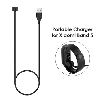 50CM Laadija Kaabel Xiaomi Mi Band 5 Miband 5 Smart Käepaela Käevõru Mi band5 laadimiskaabel Band5 USB Laadija Adapter Wire