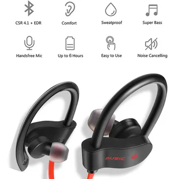 558 Bluetooth Kõrvaklapid Kõrvaklamber Earbuds Stereo Bluetooth Peakomplekti, Traadita Sport Kuular Handsfree Koos Mic Kõik Älypuhelimia