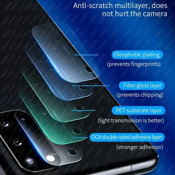 5TK Karastatud Klaasist Objektiiv Samsung Galaxy A32 A72 5G A51 A71 S20 S21 Ultra Plus M31 M21 A41 M51 A21S Ekraani Kaitsed