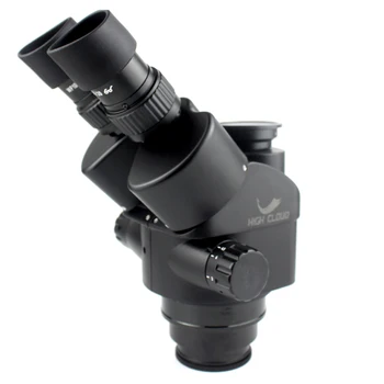 7X-45X Simul-Fookuskaugus Trinocular Mikroskoobi Suurendus Stereo Mikroskoop Pea Ajastiga Mikroskoobi Objektiivi Kaamera Adapter