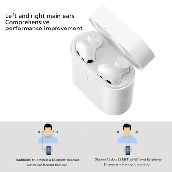 Algne Xiaomi Airdots Pro 2S TWS Bluetooth Õhu 2S Mi Air 2 True Traadita Kõrvaklapid Smart hääljuhtimine Mini Sport Kõrvaklapid