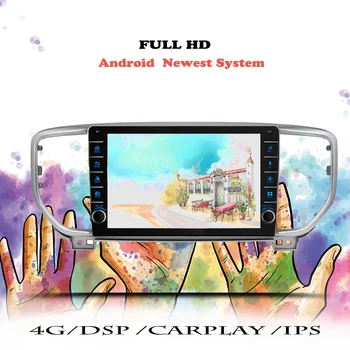 Android 10.0 DSP Multimeedia Video Player Kia Sportage 4 2018 2019 2020 2021 Auto Raadio) Navigatsiooni GPS DVD Wifi 2din juhtseade