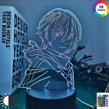 Anime Noragami Yato Joonis Led Night Light Magamistuba Decor Light Brithday Kingitus Manga Noragami 3d Laua Lamp Akrüül