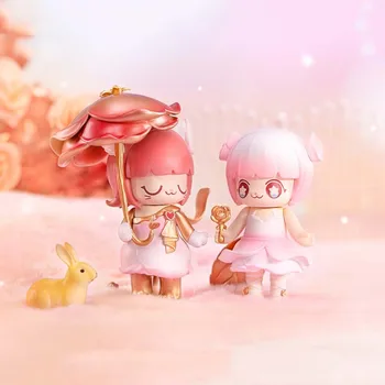 Anime Pime Kast Mänguasjade Kimmy&Miki Lillede Keel Seeria Guess Kott Kawaii Girly Süda Kingitus Salapärane Baby Doll Mudelid Kaunistused