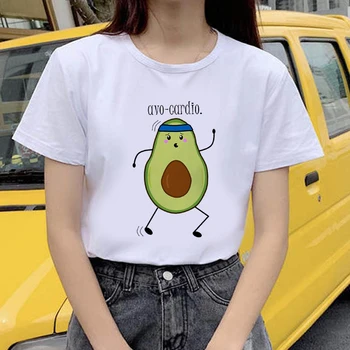 Armas Avokaado hot müüa naiste suvine t-särk Naljakas Prindi lühikese varrukaga t-särk Kawaii Cartoon Graafika Tshirts Tüdrukud Tops Tees