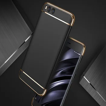 Armor Telefoni Puhul Redmi 5Plus 6 6A 7 7A 8 Note8 Pro Luxury Gold Plating Kõva PC Katted Xiaomi F1 5sPlus 6X CC9 cc9E 10Pro