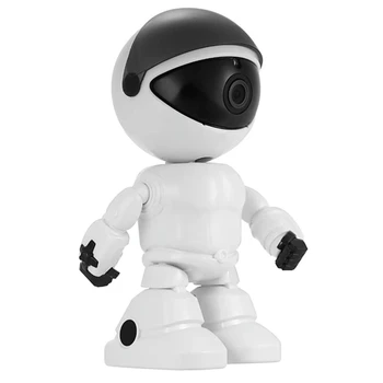 Baby Jälgida Roboti Kaamera 360° PTZ 1080P Wifi Home Security Spioon Vidinaid Auto Inimese Keha Jälgimise Sise-videovalve Mänguasi
