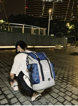 BB212 Jaapani koolikotti instrumentaarium kott peegeldav hip-hop meeste seljakott sport väljas vaba aja reisikott