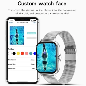 Bluetooth Vastata telefoni Värviline ekraan smart watch naised mehed Sport veekindel vaadata Android, IOS 2021 Uus smartwatch naised, lapsed