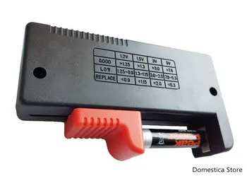 BT168D Digitaalse Patarei Tester LCD BT-168D Checker Patareid 11x4x2.4 cm Aku Pinge Kontrollimiseks Tester Raku Arvesti