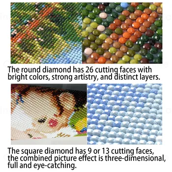 Cartoon Lilled Panda DIY Diamond Maalid Täis Square Diamond Tikandid Loomade Rhinestone Mosaiik ristpistes Decor Kodus
