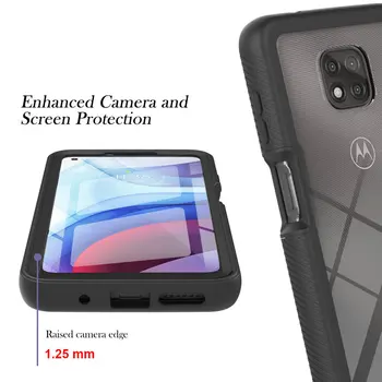 Crystal Case 360 Kaitsta Ees Tagasi, Paneel Motorola Moto G9 Mängida Kaitseraua Juhul Motorola G9 Power Plus Kaas Moto G 9 Capa