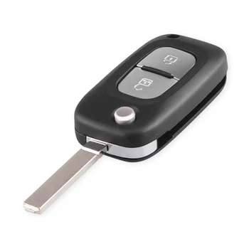 Dandkey 3 nuppu Flip Kokkuklapitavad Auto Remote Key Shell puhul Renault Fluence Clio Megane Kangoo Modus Võti Fob Juhul Tühi Kate