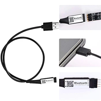 DC 5V USB LED RGB kontroller Bluebooth Muusika Timer remote, wifi, magic kodus 5V 3528 5050 LED valgus TV Backlight