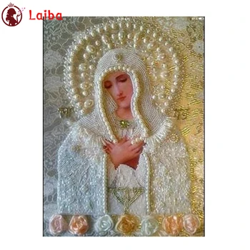 Diamond maali Kuum müügi-home art, Neitsi Maarja, religioon ristpistes diamond tikandid mosaiik tuba Decor,