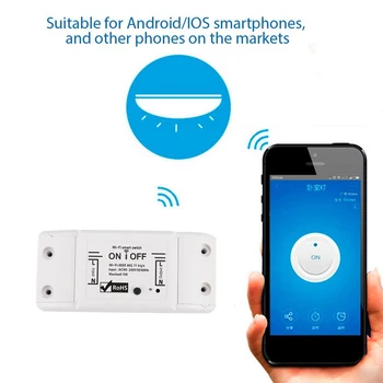 DIY WiFi Smart Kaitselüliti WiFi pult Valguse Lüliti tuya Smart Elu APP Juhtmeta Kaugjuhtimispult Tööd Alexa Google Kodu