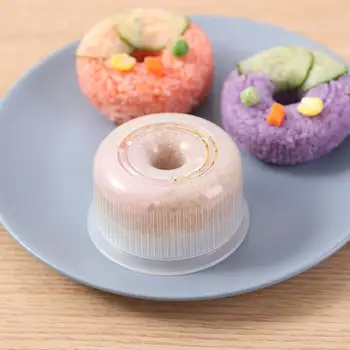 Donut Ring Riisi Palli Hallituse Non-Stick Sushi Tegija DIY Lihtne Riis Palli Vajutage Hallituse Laste Beebi Bento Set Köök Tarvikud