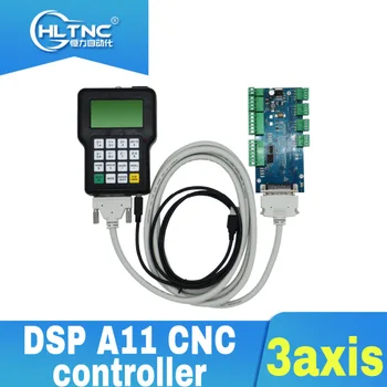 DSP A11 CNC kontroller A11S A11E 3 telg Kontrolleriga kaugel CNC graveerimine ja lõikamine inglise versiooni Käsitsi NEWCARVE
