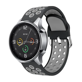 Eest Xiaomi Vaadata Värv Sport Silikoonist Rihm Asendamine 22mm Watchband Jaoks Xiaomi Mi Smart Watch Värv