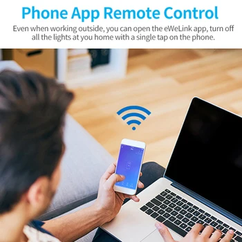 Eest Yandex Alice Smart Home tulede Lüliti Wifi 1/2/3-channel Touch Lüliti 433 Mhz Rf Remote APP Kontrolli Töö Ewelink Alexa
