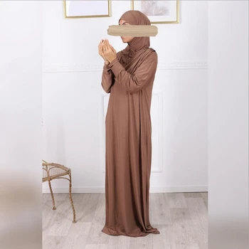 Eid Dubai Moslemi Maxi Kleit Pikk Khimar türgi Islami Kummardamine Rüü+hijab Abaya riided Tahke jilbab Riideid araabia Riided