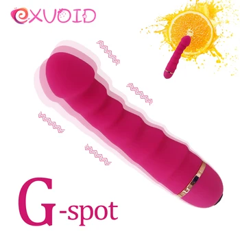 EXVOID G-spot Massager Kliitori G-spot Anal Triple Stimuleerida Silikoon Sex Shop 20 Kiirusega Vibraator Dildo Sugu Mänguasjad Paarid