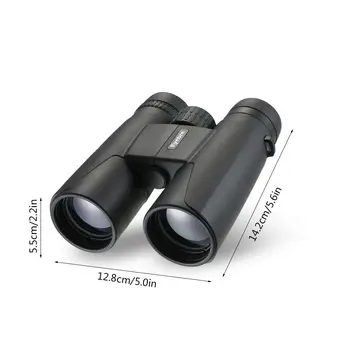 Eyebre Uute tulijate 10X42 Binokli Multi-Kaetud Optika Udukindel Binokkel Teleskoobi Jahindus Hd Võimsa Binokli Dropshipping