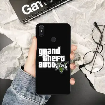 FHNBLJ Rockstar GTA 5 Grand Theft Auto Pehme Telefoni puhul Xiaomi Redmi 5 5Plus 6 6A 4X 7 7A 8 8A 9 Lisa 5 5A 6 7 8 8Pro 8T 9