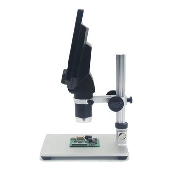 G1200 1-1200X Digital Microscope 12 MP 7 Tolline Suur Värvi Ekraan LCD Ekraan Pidev Võimendamine Luup Koos alusega jootma