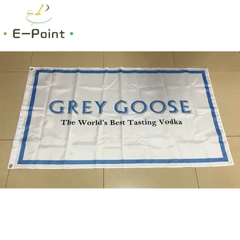 Grey Goose Viina Lipu 2ft*3ft (60*90cm) 3ft*5ft (90*150cm) Suurus jõulukaunistused Kodu Flag Banner Kingitused