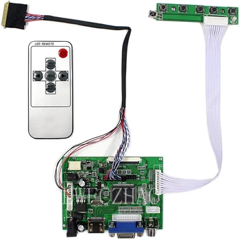HDMI+VGA Control Board Monitor Komplekt LTN140AT02 LP140WH1 B140XW01 LCD LED ekraan Töötleja Juhatuse Juhi