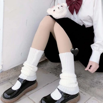 Jaapani Stiilis Naised Tüdrukute Kootud Säärised Kate Harajuku Õpilane Sügisel Vabaaja Lahti Sukad Lolita Kawaii Tee Boot S