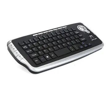 KEFAN Multimeedia klaviatuur wireless trackball klaviatuur mini 2.4 G wireless klaviatuur ühes multimeedia klaviatuuri komplekt