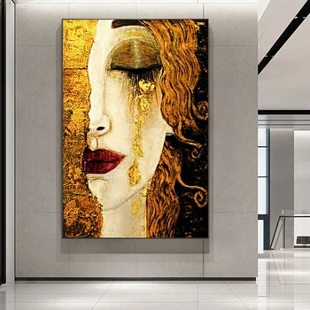 Klassikaline Kunstnik Gustav Klimt Pisar Kokkuvõte Teemant Maali Rhinestone 5D DIY Diamond Tikandid,ristpistes,teemant Mosaiik kunst
