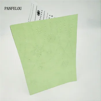KUUM plastikust lumehelves käsitöö kaardi tegemise paber-kaardi album pulm teenetemärgi clip Reljeef kaustad