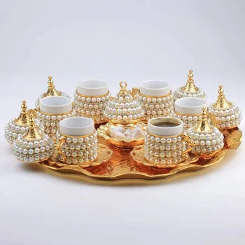 Käsitsi Valmistatud Kohvi Tassi Komplekt Türgi Valmistatud Klaasist Komplekti Suveniiride Vaateakende Dekoratiivesemed